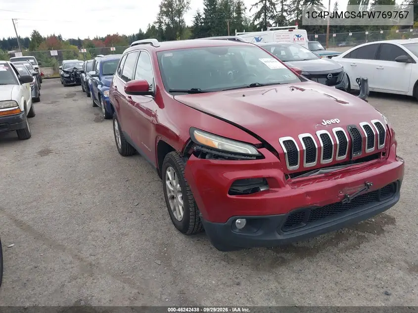 JEEP CHEROKEE 2015, VIN 1C4PJMCS4FW769767