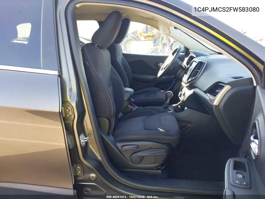 2015 JEEP CHEROKEE VIN 1C4PJMCS2FW583080 — фото 5