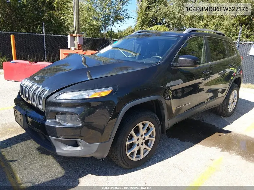 2015 JEEP CHEROKEE VIN 1C4PJMCB6FW627176 — фото 2