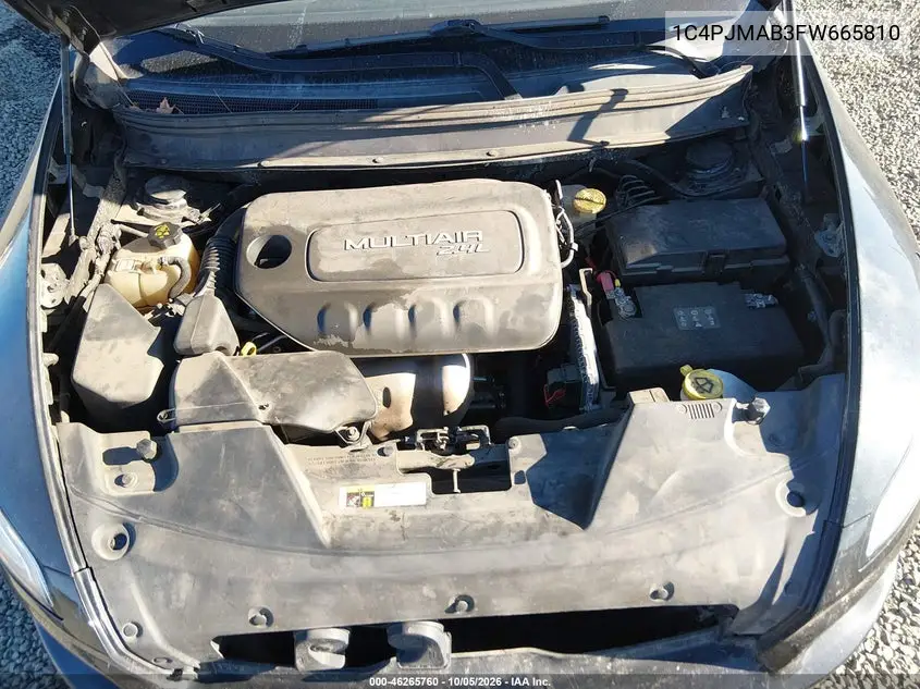 2015 JEEP CHEROKEE VIN 1C4PJMAB3FW665810 — фото 10