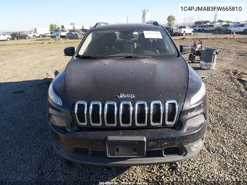 2015 JEEP CHEROKEE VIN 1C4PJMAB3FW665810 — фото 6