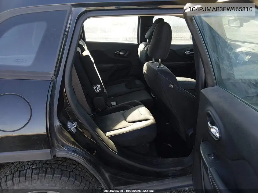 2015 JEEP CHEROKEE VIN 1C4PJMAB3FW665810 — фото 8