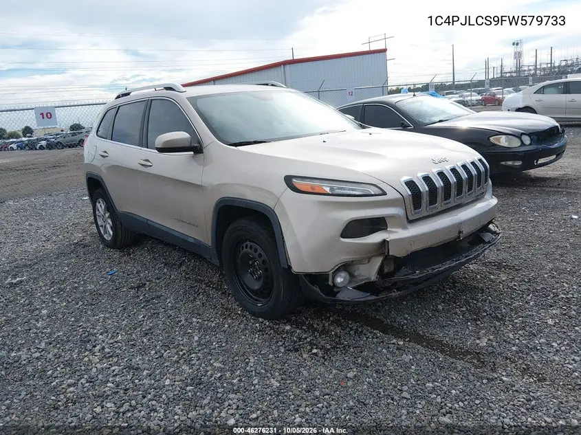 JEEP CHEROKEE 2015, VIN 1C4PJLCS9FW579733