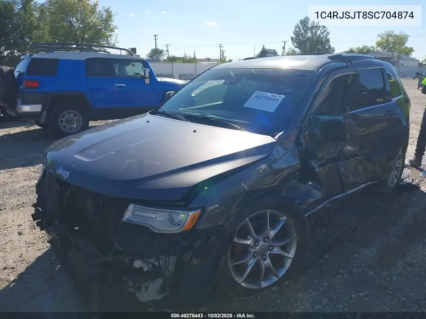 2015 JEEP CHEROKEE VIN 1C4RJSJT8SC704874 — фото 2