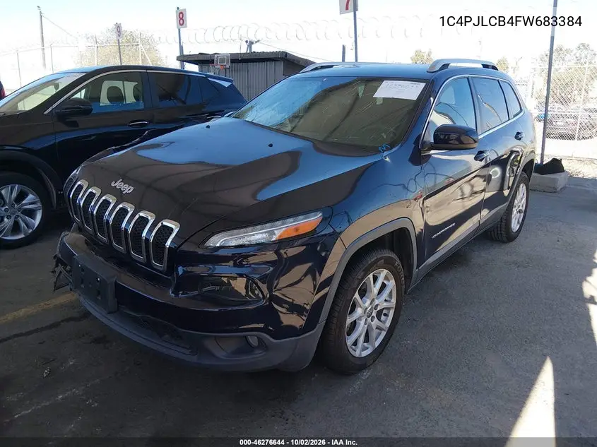 2015 JEEP CHEROKEE VIN 1C4PJLCB4FW683384 — фото 2