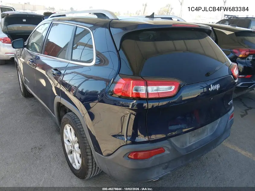 2015 JEEP CHEROKEE VIN 1C4PJLCB4FW683384 — фото 3