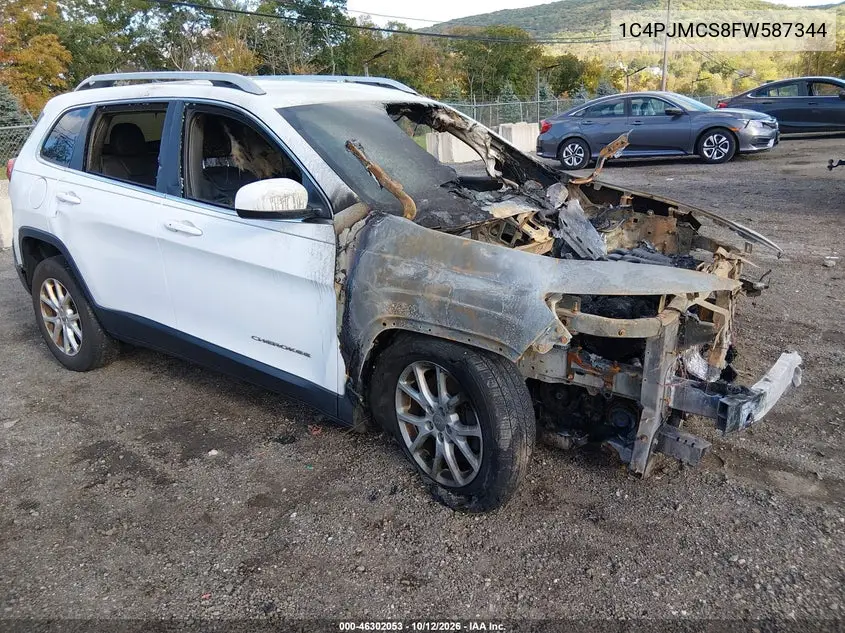 JEEP CHEROKEE 2015, VIN 1C4PJMCS8FW587344