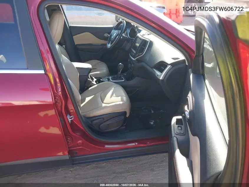 2015 JEEP CHEROKEE VIN 1C4PJMDS3FW606722 — фото 5