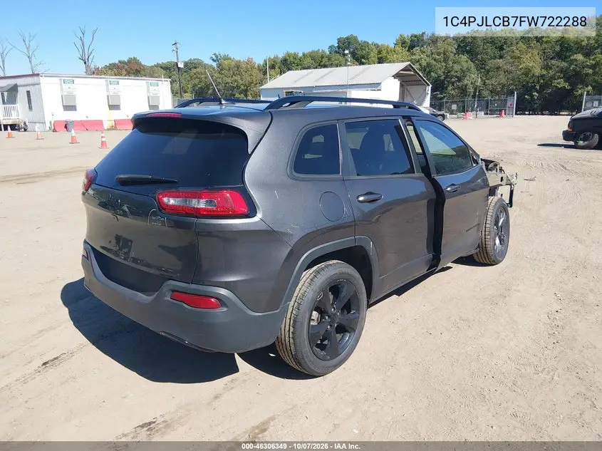 2015 JEEP CHEROKEE VIN 1C4PJLCB7FW722288 — фото 4