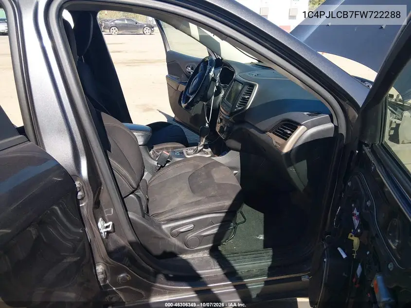 2015 JEEP CHEROKEE VIN 1C4PJLCB7FW722288 — фото 5