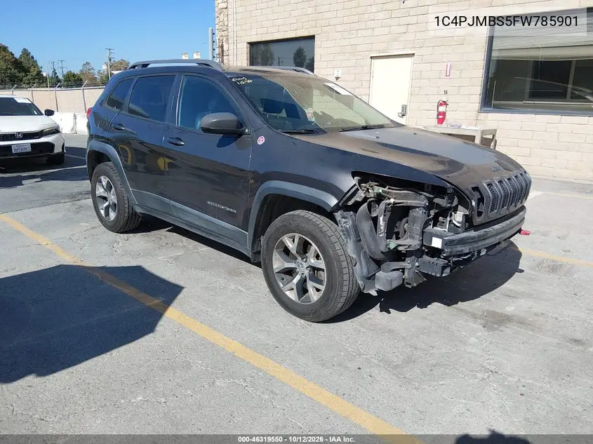 JEEP CHEROKEE 2015, VIN 1C4PJMBS5FW785901