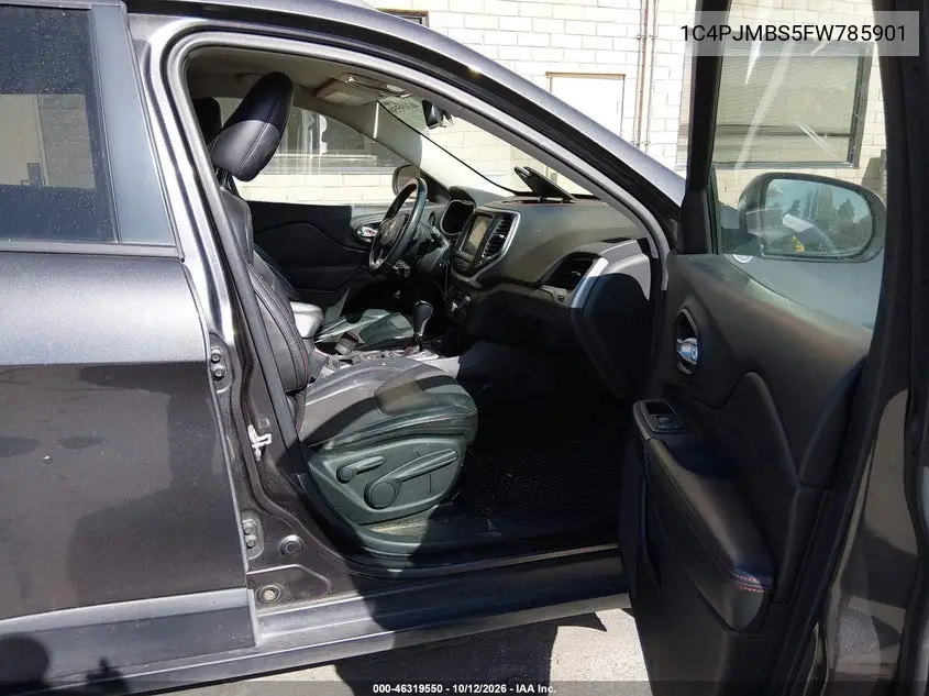 2015 JEEP CHEROKEE VIN 1C4PJMBS5FW785901 — фото 5