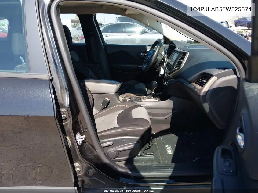 2015 JEEP CHEROKEE VIN 1C4PJLAB5FW525574 — фото 5