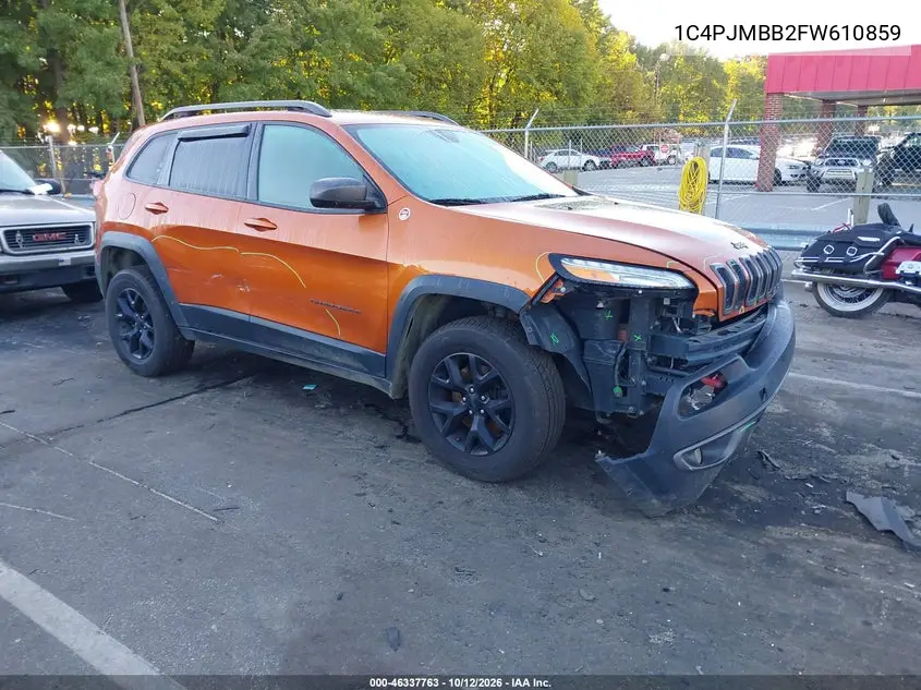 JEEP CHEROKEE 2015, VIN 1C4PJMBB2FW610859