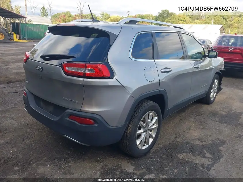 2015 JEEP CHEROKEE VIN 1C4PJMDB5FW662709 — фото 4