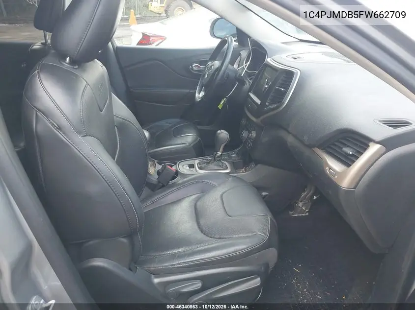 2015 JEEP CHEROKEE VIN 1C4PJMDB5FW662709 — фото 5