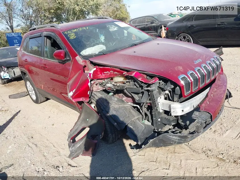 JEEP CHEROKEE 2015, VIN 1C4PJLCBXFW671319