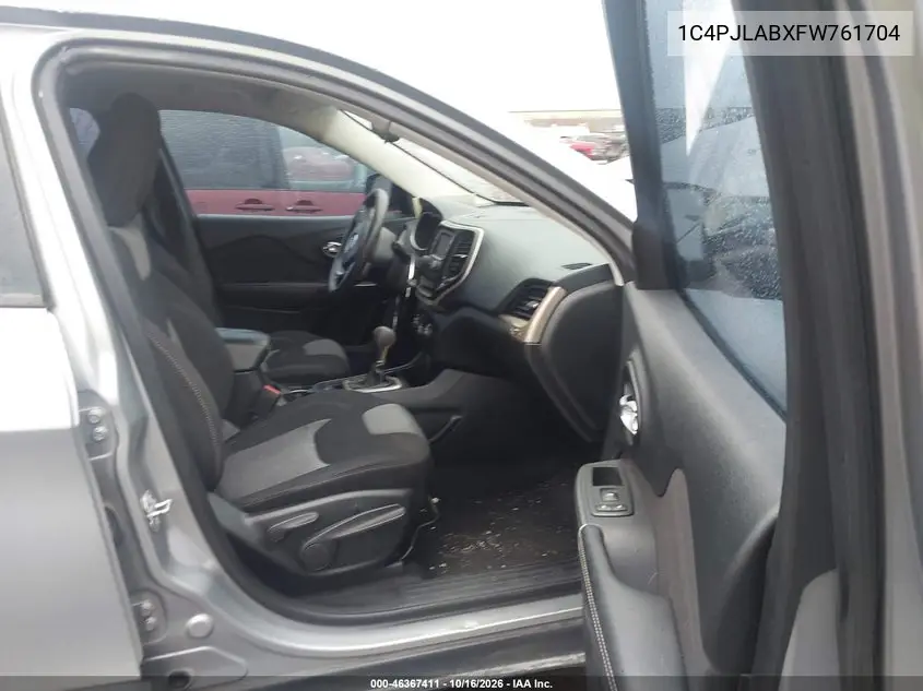 2015 JEEP CHEROKEE VIN 1C4PJLABXFW761704 — фото 5