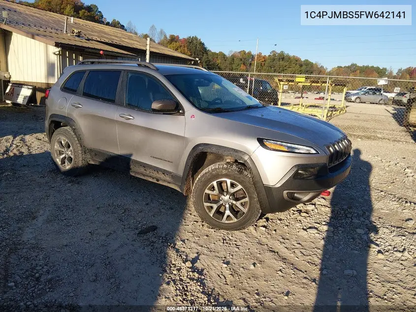 JEEP CHEROKEE 2015, VIN 1C4PJMBS5FW642141