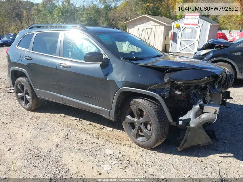 JEEP CHEROKEE 2015, VIN 1C4PJMCS0FW792592