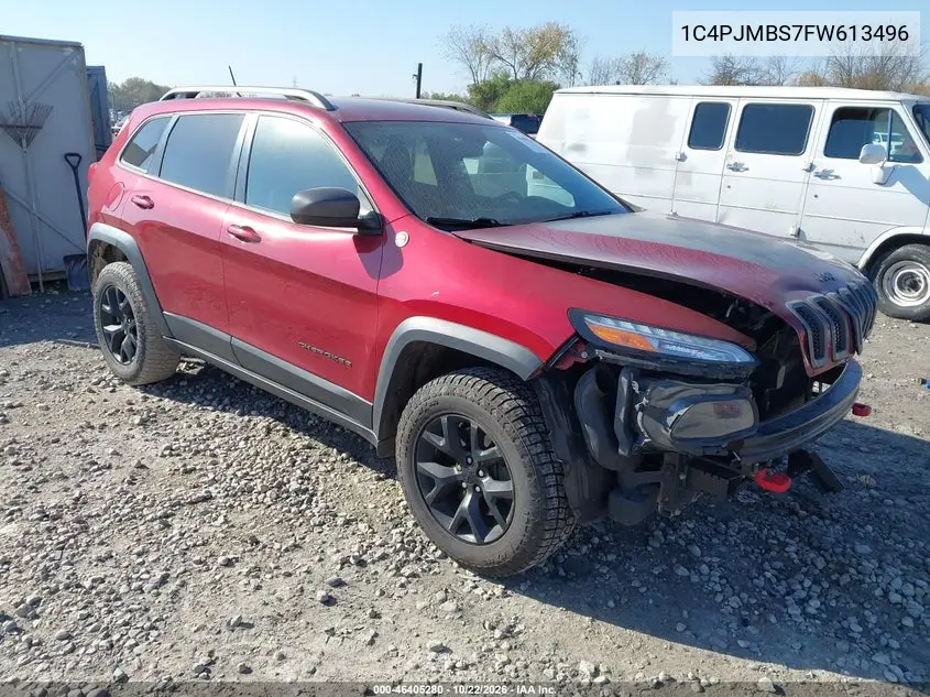 JEEP CHEROKEE 2015, VIN 1C4PJMBS7FW613496