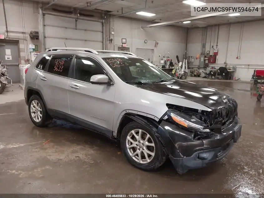 JEEP CHEROKEE 2015, VIN 1C4PJMCS9FW594674