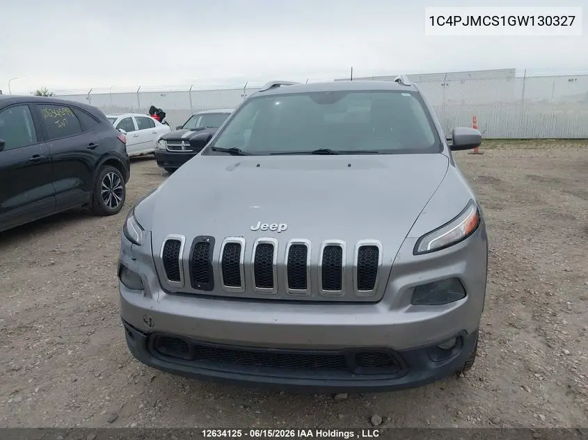 2016 JEEP CHEROKEE VIN 1C4PJMCS1GW130327 — фото 12