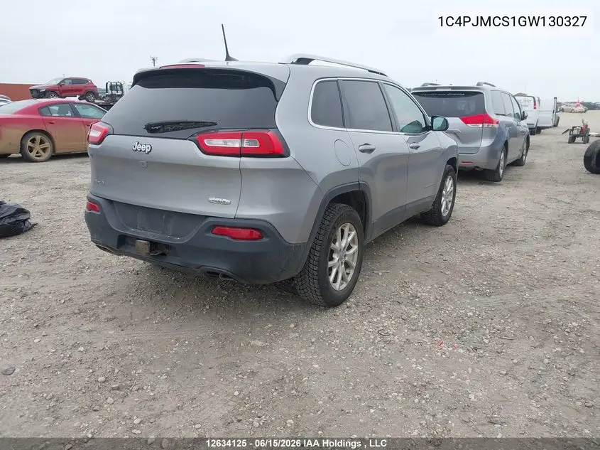 2016 JEEP CHEROKEE VIN 1C4PJMCS1GW130327 — фото 4