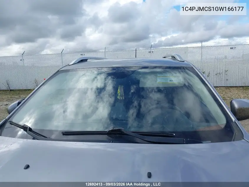 2016 JEEP CHEROKEE VIN 1C4PJMCS1GW166177 — фото 18