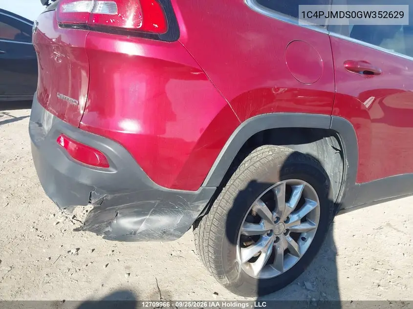 2016 JEEP CHEROKEE VIN 1C4PJMDS0GW352629 — фото 20