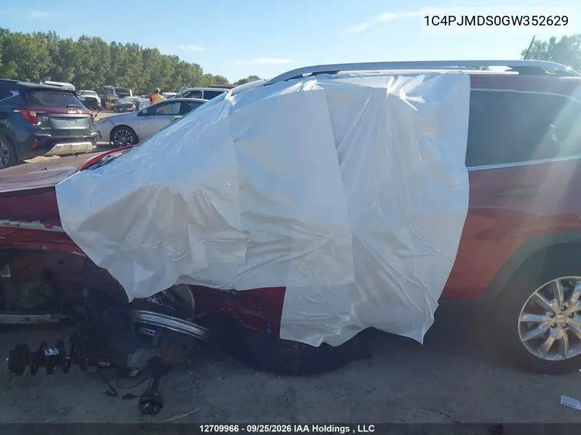 2016 JEEP CHEROKEE VIN 1C4PJMDS0GW352629 — фото 21