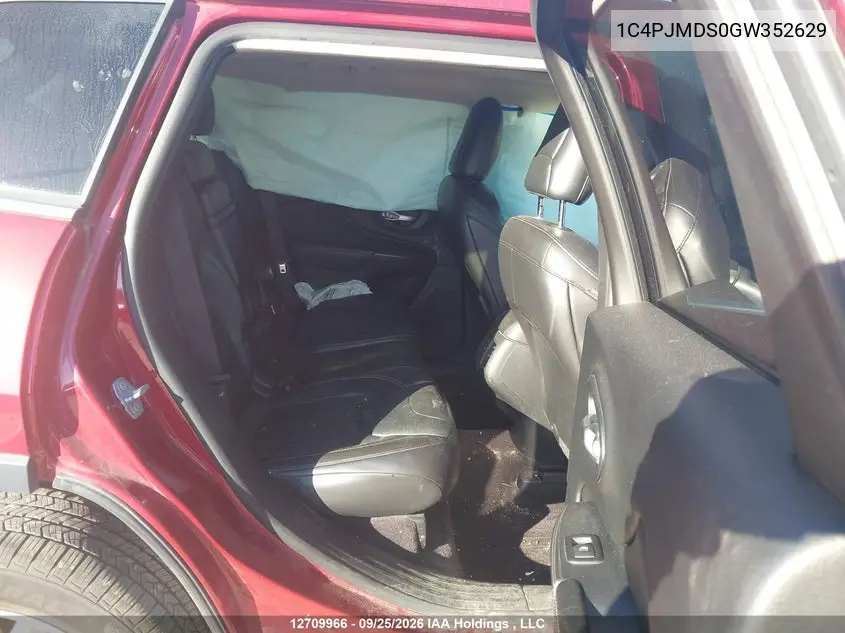 2016 JEEP CHEROKEE VIN 1C4PJMDS0GW352629 — фото 8