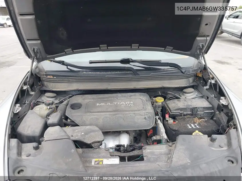 2016 JEEP CHEROKEE VIN 1C4PJMAB6GW335757 — фото 10