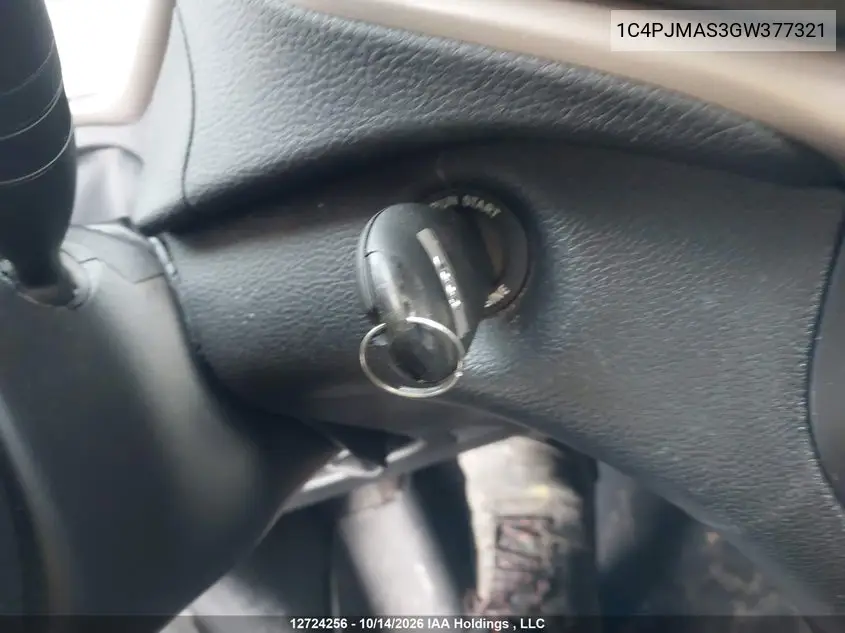 2016 JEEP CHEROKEE VIN 1C4PJMAS3GW377321 — фото 11