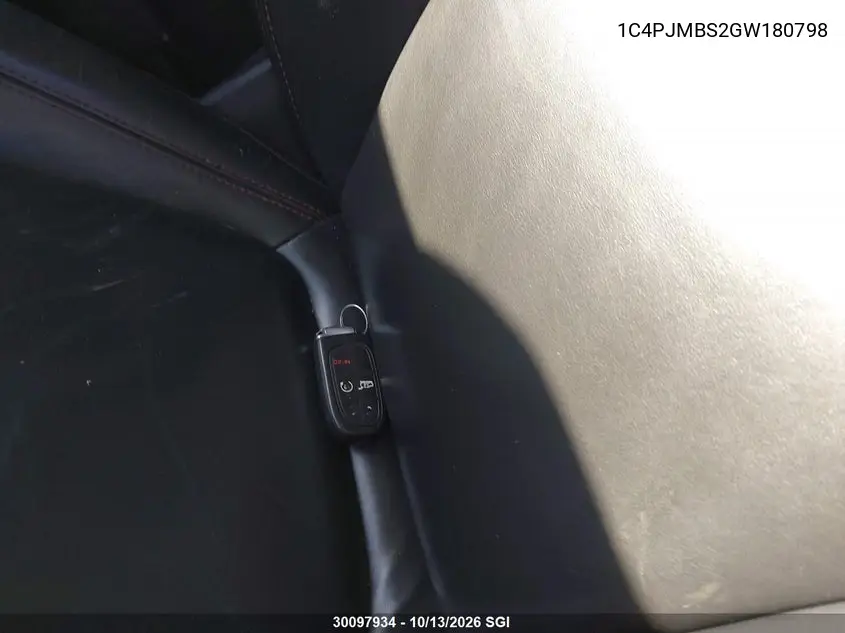 2016 JEEP CHEROKEE VIN 1C4PJMBS2GW180798 — фото 11