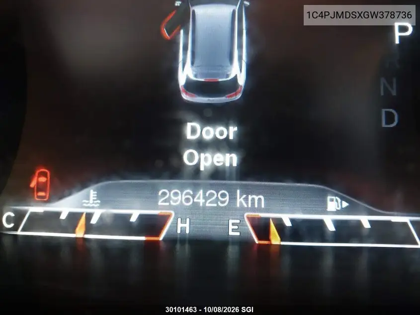 2016 JEEP CHEROKEE VIN 1C4PJMDSXGW378736 — фото 15