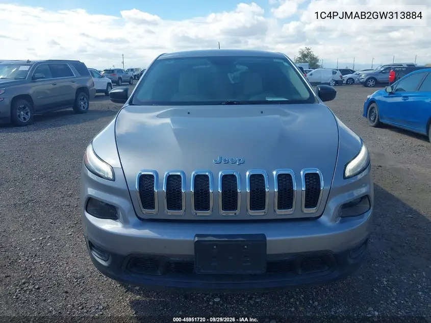 2016 JEEP CHEROKEE VIN 1C4PJMAB2GW313884 — фото 12