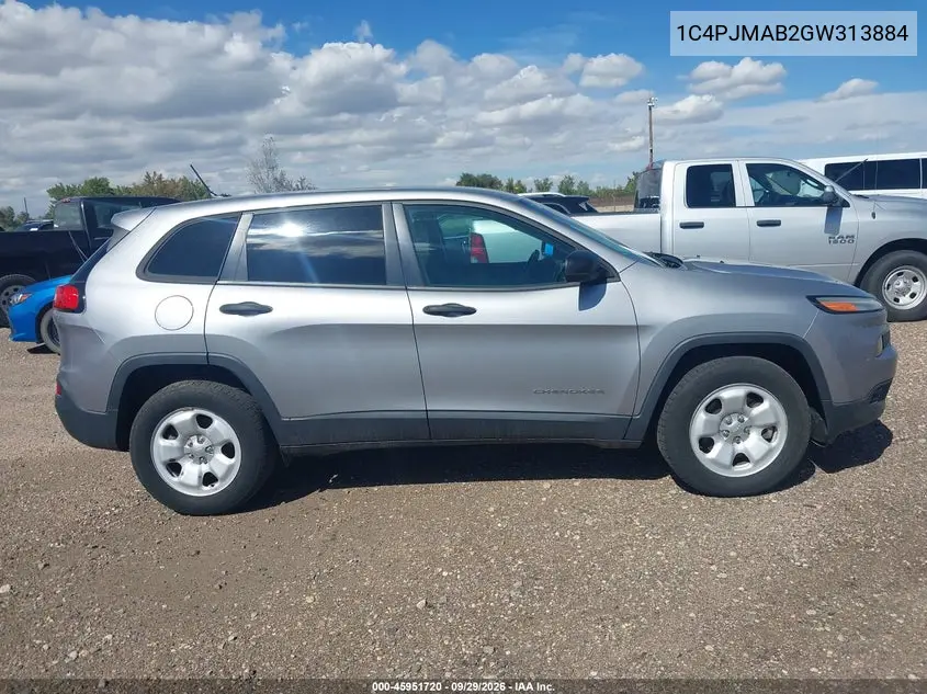 2016 JEEP CHEROKEE VIN 1C4PJMAB2GW313884 — фото 13