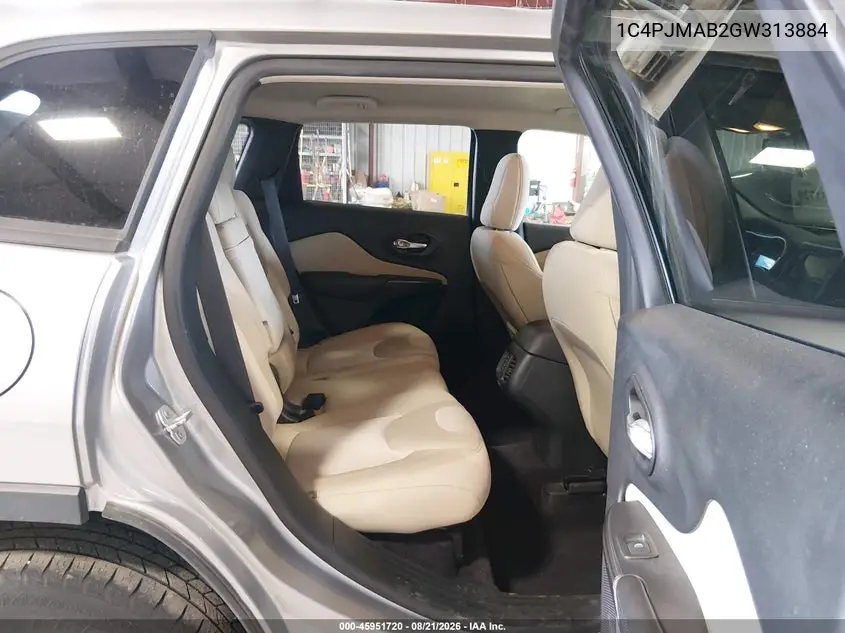 2016 JEEP CHEROKEE VIN 1C4PJMAB2GW313884 — фото 8