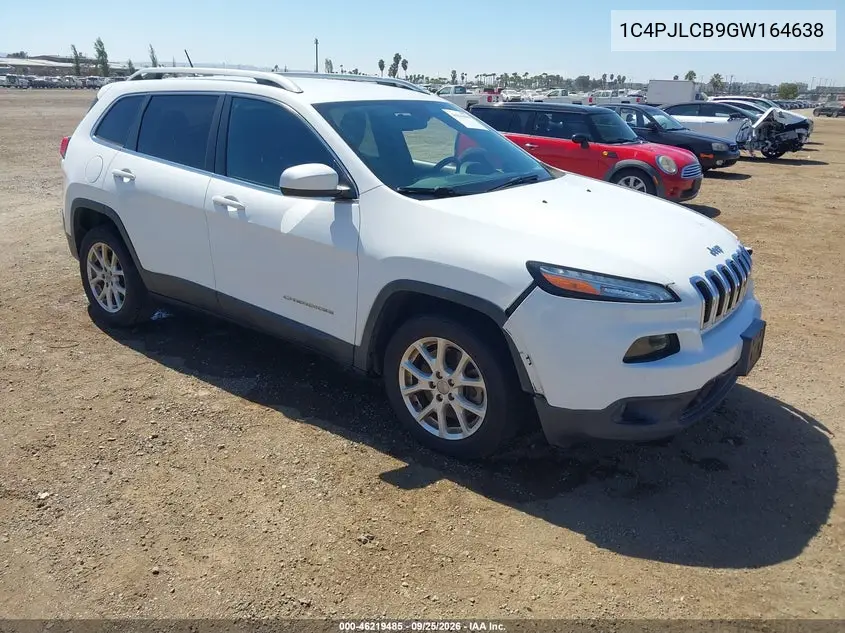 JEEP CHEROKEE 2016, VIN 1C4PJLCB9GW164638