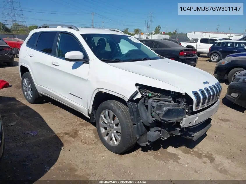 JEEP CHEROKEE 2016, VIN 1C4PJMJS7GW301147