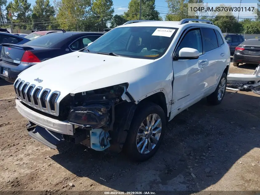 2016 JEEP CHEROKEE VIN 1C4PJMJS7GW301147 — фото 2