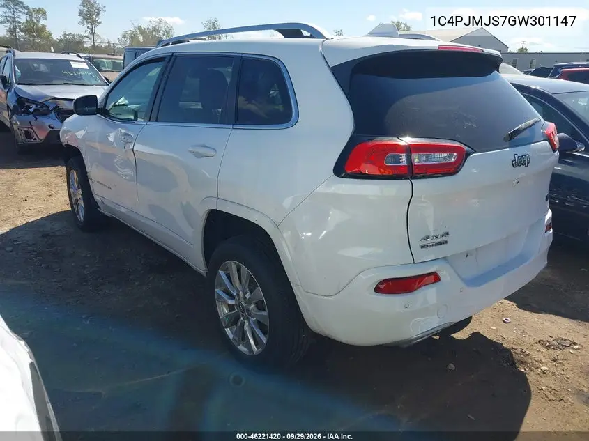 2016 JEEP CHEROKEE VIN 1C4PJMJS7GW301147 — фото 3