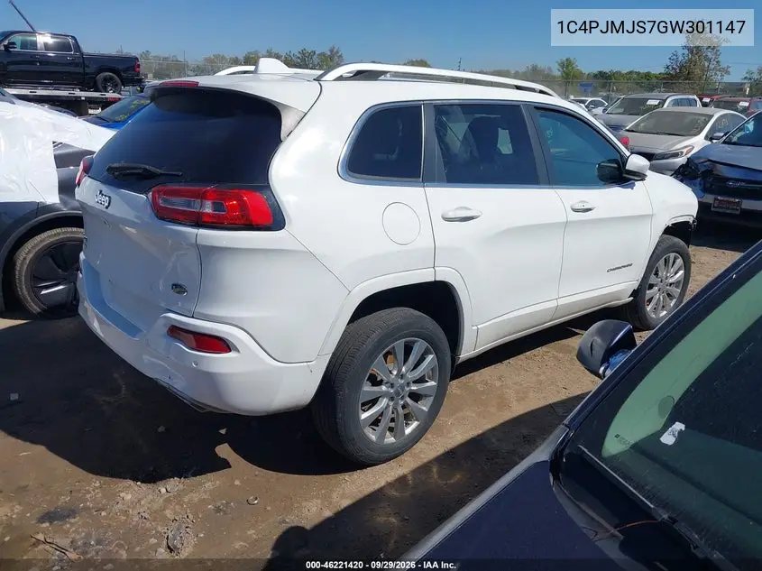 2016 JEEP CHEROKEE VIN 1C4PJMJS7GW301147 — фото 4