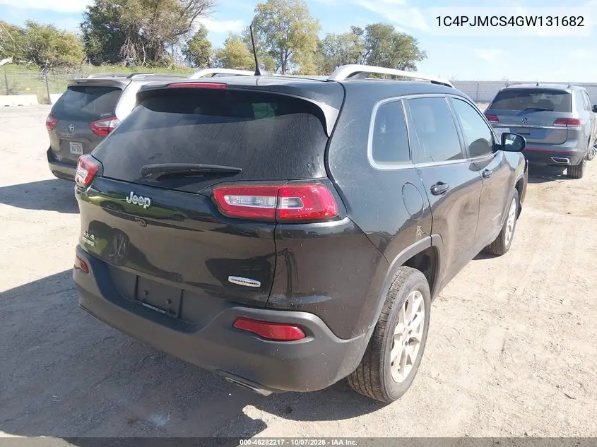 2016 JEEP CHEROKEE VIN 1C4PJMCS4GW131682 — фото 4