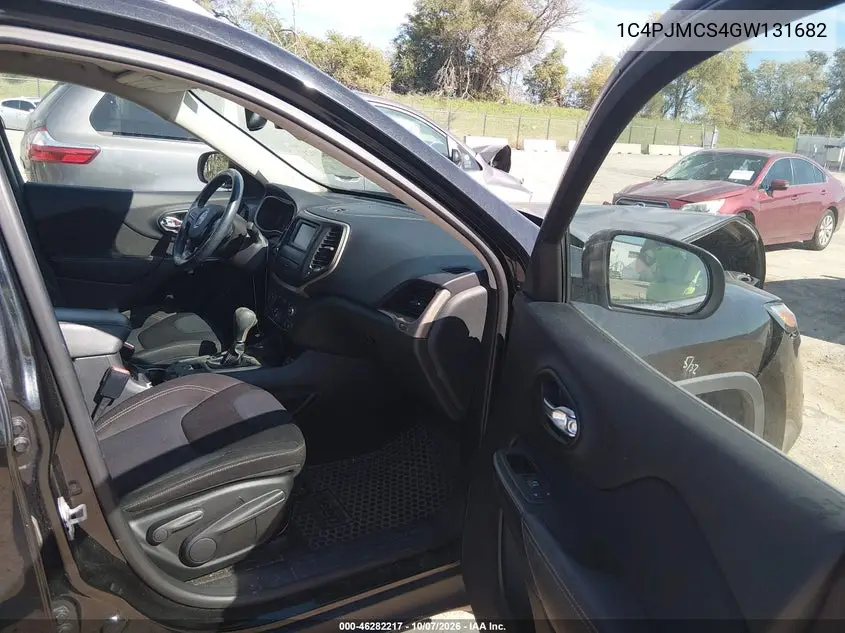 2016 JEEP CHEROKEE VIN 1C4PJMCS4GW131682 — фото 5
