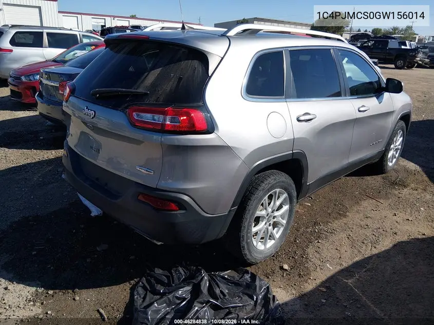 2016 JEEP CHEROKEE VIN 1C4PJMCS0GW156014 — фото 4