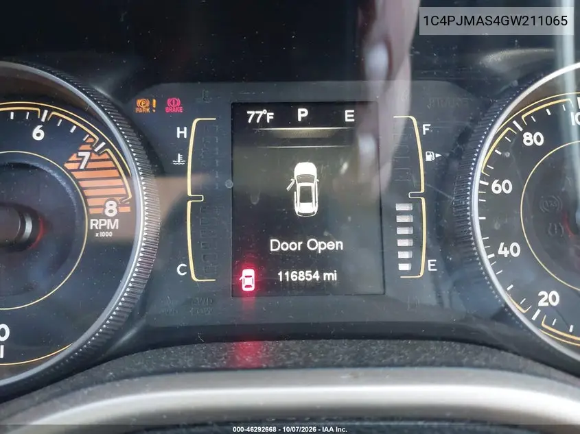2016 JEEP CHEROKEE VIN 1C4PJMAS4GW211065 — фото 15
