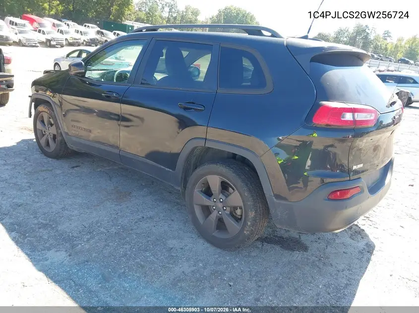 2016 JEEP CHEROKEE VIN 1C4PJLCS2GW256724 — фото 3