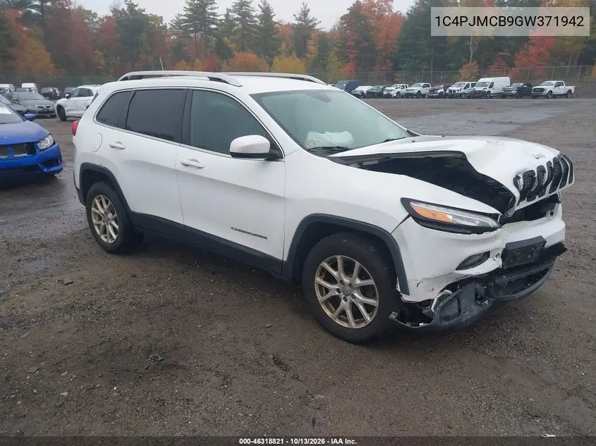 JEEP CHEROKEE 2016, VIN 1C4PJMCB9GW371942